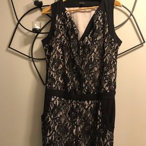 Gorg black lace pantsuit